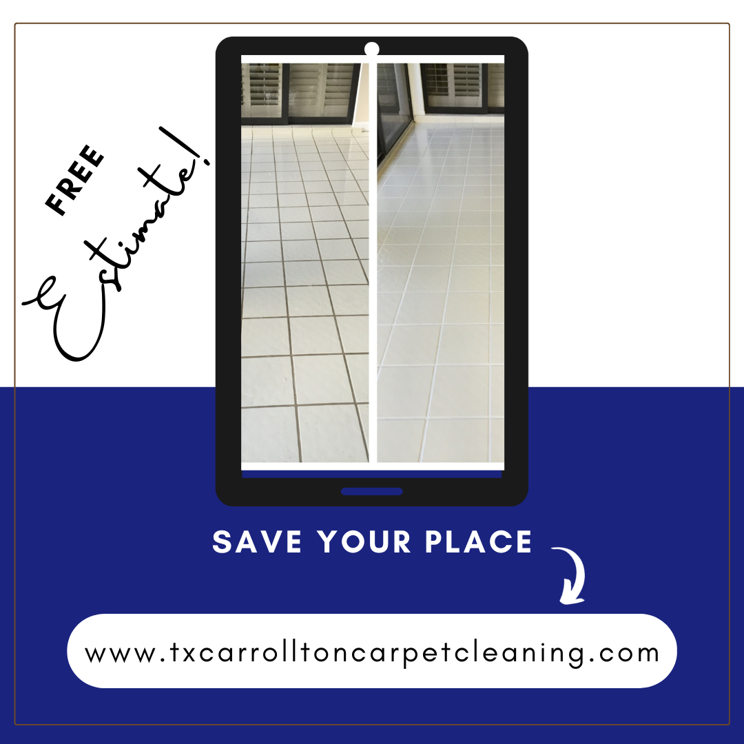 Carpet Cleaning Carrollton offers free estimate for tiles